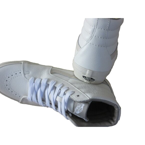 Vans Women's Sk8-Hi Premium Leather Rain Drum Striped Shoes Size 8.5 NIB - Picture 6 of 6